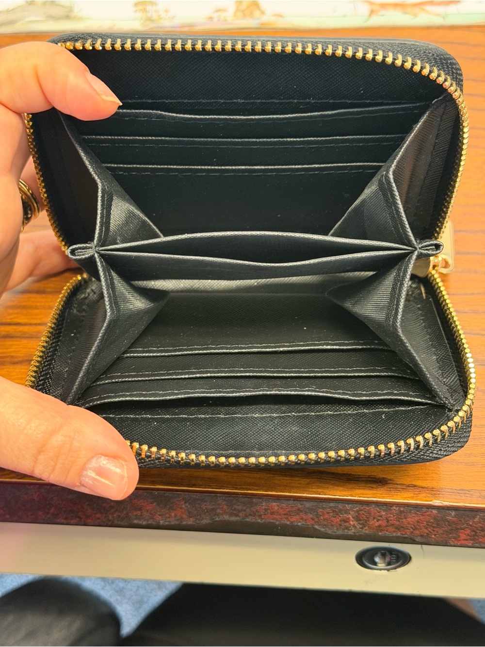 Monogram wallet - Picture 2 of 2